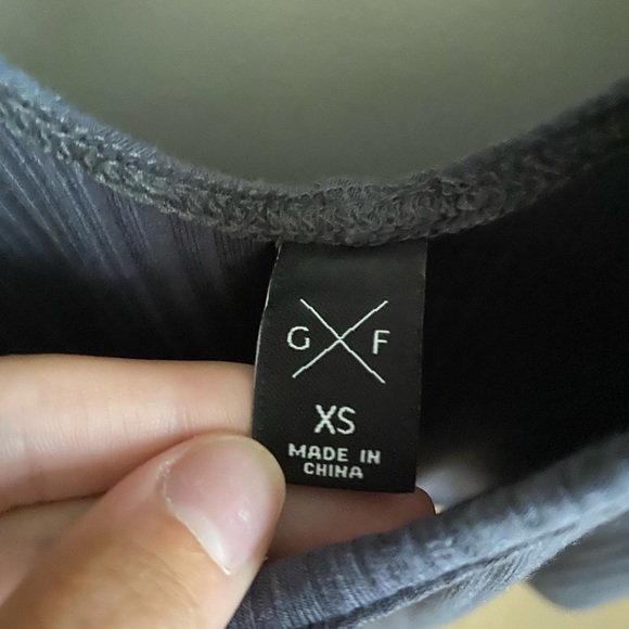 Grey Ribbed Bodysuit - Picture 2 of 2